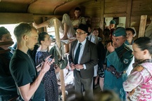 fotografija s snemanja Exodus 1945: Naša kri (2026)