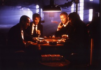Boris Kos, Roberto Magnifico, Aljoša Rebolj, Borut Veselko v filmu Poker (2001).