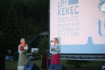 Nataša Bučar at an event organized by: CIFF Kekec - Mednarodni otroški filmski festival.