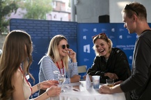 Nina Bevk na dogodku FSF - Festival slovenskega filma.