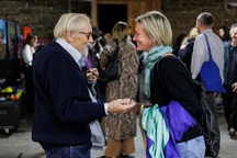 Tomaž Brejc, Urška Jurman na dogodku 28. Festival slovenskega filma.