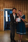 Klemen Slakonja, Katarina Čas na snemanju filma Marijino vstajenje (s.d.).