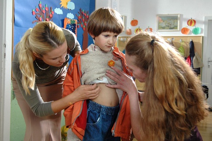 Iva Krajnc Bagola, Barbara Vidovič, Julijana Zupanič v filmu Made in Slovenia (2007).