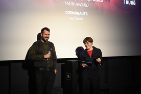 Leo Černic na dogodku 32. Kurzfilmwoche Regensburg.