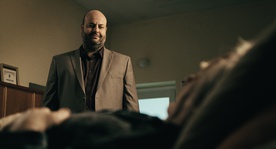 Jernej Šugman v filmu Obisk (2010) (I).