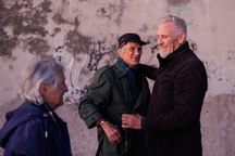 Iztok Geister, Marko Pogačnik, Marika Pogačnik na dogodku 28. Festival slovenskega filma.