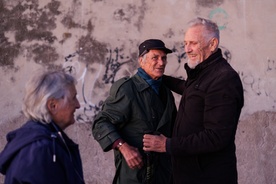 Iztok Geister, Marko Pogačnik, Marika Pogačnik na dogodku 28. Festival slovenskega filma.