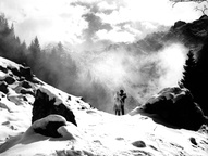 Kader iz filma Balada o trobenti in oblaku (1961)