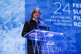Bojan Labović at an event organized by: FSF - Festival slovenskega filma.