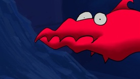 Kader iz filma Prigode Ribi Bibi (2025)