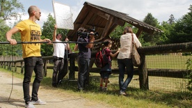 photo from set Živalski vrt (2015)