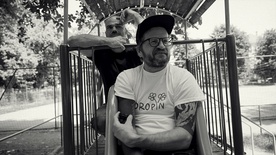 Igor Bračič, Jure Karas v filmu OdŠTUKano (2025).