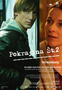 The poster for Pokrajina Št. 2 (2008). In this photo:  Barbara Cerar, Marko Mandić