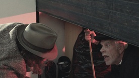 Ivo Barišič, Maks Sušnik, Primož Pirnat v filmu Svetlo črna (2014).