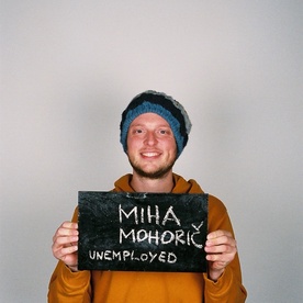 In this photo:  Miha Mohorič