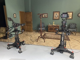 fotografija s snemanja Romantične duše (2022)