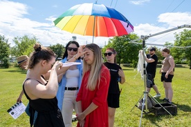 fotografija s snemanja Voajerka (2024)