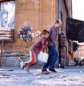 fotografija s snemanja Hop, Skip & Jump (2000)