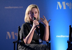 Nataša Bučar at an event organized by: Mediterrane Film Festival.