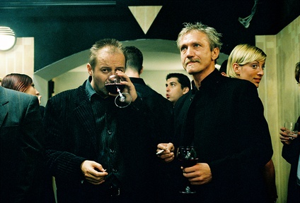 Darko Rundek, Matjaž Tribušon v filmu Ruševine (2004).