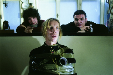Emil Cerar, Matjaž Latin, Zoran More v filmu Porno film (2000).