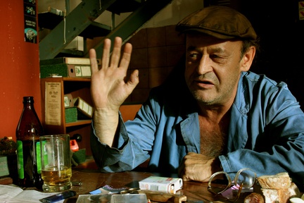 Vlado Novak v filmu Petelinji zajtrk (2007).