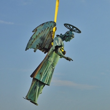 photo from set Angelov dotik (2019)