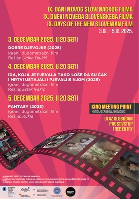Plakat: Dnevi novega slovenskega filma