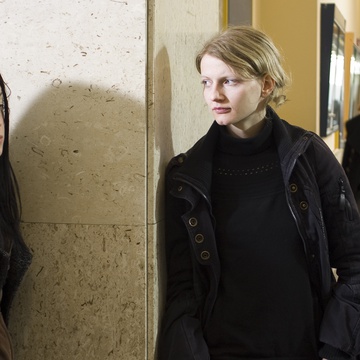 Nina Ivanišin, Maruša Kink, Alenka Kraigher v filmu Slovenka (2009).