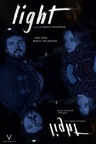 The poster for Light (2024). In this photo:  Matic Valentan, Ana Špes