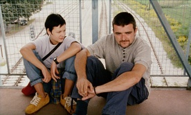 Matej Družnik, Polona Juh v filmu Jebiga (2000).