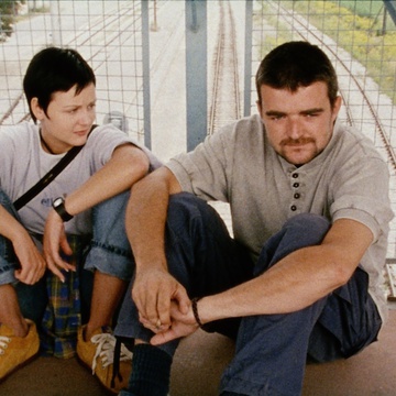 Matej Družnik, Polona Juh v filmu Jebiga (2000).