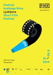 Plakat: FeKK - mednarodni festival kratkega filma v Ljubljani
