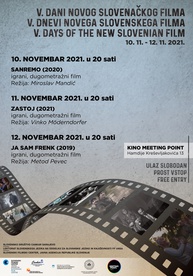 Plakat: Dnevi novega slovenskega filma