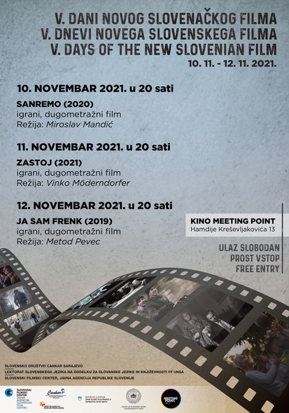 Plakat: Dnevi novega slovenskega filma