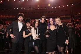 Igor Bezinović, Gregor Božič, Vanja Jambrović na dogodku EFA - European Film Academy.