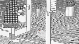 Kader iz filma The Cat that Spoke from the Heart (2025)