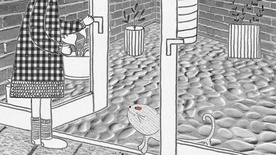 Kader iz filma The Cat that Spoke from the Heart (2025)