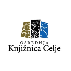 Logotip: OKC - Osrednja knjižnica Celje