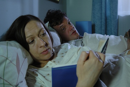 Valter Dragan, Maruša Geymayer Oblak v filmu Moj sin, seksualni manijak (2006).