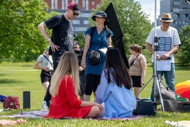 fotografija s snemanja Voajerka (2024)