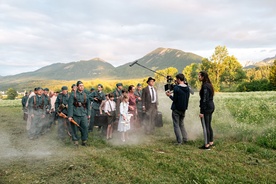 fotografija s snemanja Exodus 1945: Naša kri (2026)