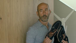 Boris Ostan v filmu Vroča lazanja (2014).