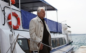Boris Cavazza na snemanju filma Piran - Pirano (2010).