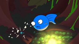 Kader iz filma Prigode Ribi Bibi (2025)