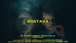 Plakat: Dostava (2022). Na fotografiji: Domen Puš