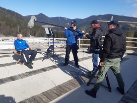 photo from set Morjepisci (2025)