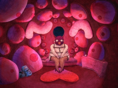 Kader iz filma Kozmonavti (s.d.)