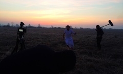 fotografija s snemanja Zamejen (2016)