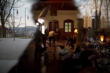 fotografija s snemanja Češnjevi kolački (2019)